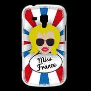 Coque Samsung Galaxy Trend Miss France Blonde