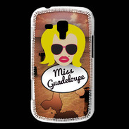 Coque Samsung Galaxy Trend Miss Guadeloupe Blonde