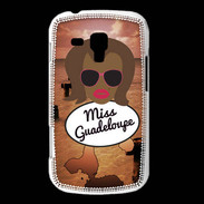 Coque Samsung Galaxy Trend Miss Guadeloupe Black