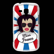 Coque Samsung Galaxy Trend Miss France Brune