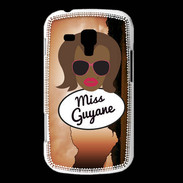 Coque Samsung Galaxy Trend Miss Guyane Black