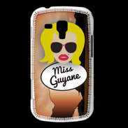 Coque Samsung Galaxy Trend Miss Guyane Blonde