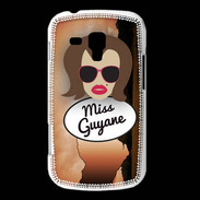 Coque Samsung Galaxy Trend Miss Guyane Chatain