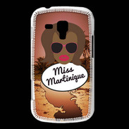 Coque Samsung Galaxy Trend Miss Martinique Black