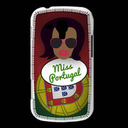 Coque Samsung Galaxy Trend Miss Portugal Black