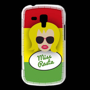 Coque Samsung Galaxy Trend Miss Rasta Blonde