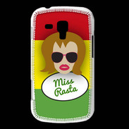 Coque Samsung Galaxy Trend Miss Rasta Rousse
