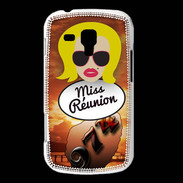 Coque Samsung Galaxy Trend Miss Réunion Blonde