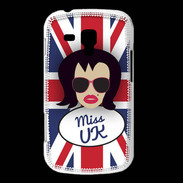 Coque Samsung Galaxy Trend Miss UK Brune