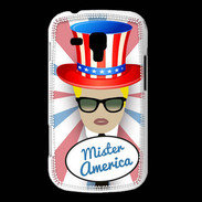 Coque Samsung Galaxy Trend Mister América Blond