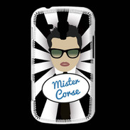 Coque Samsung Galaxy Trend Mister Corse Brun