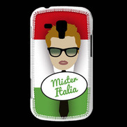 Coque Samsung Galaxy Trend Mister Italie Roux