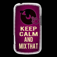 Coque Samsung Galaxy Trend Keep Calm and Mix That Rose