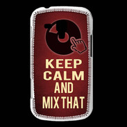 Coque Samsung Galaxy Trend Keep Calm and Mix That Rouge
