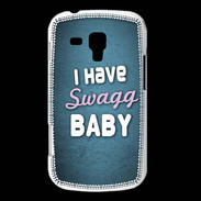 Coque Samsung Galaxy Trend I have Swag bleu ZG