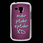 Coque Samsung Galaxy Trend LOL MDR Rose ZG
