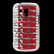 Coque Samsung Galaxy Trend L'seum rouge