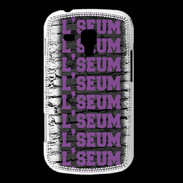 Coque Samsung Galaxy Trend L'seum violet