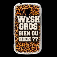 Coque Samsung Galaxy Trend Wesh Gros Léopard