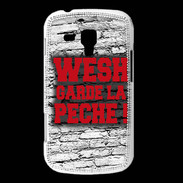 Coque Samsung Galaxy Trend Wesh garde la pèche Rouge