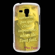 Coque Samsung Galaxy Trend Ils ne savaient pas ZG