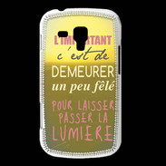 Coque Samsung Galaxy Trend Un peu félé ZG