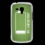 Coque Samsung Galaxy Trend Low Battery vert ZG