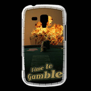 Coque Samsung Galaxy Trend Poker flamme