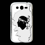 Coque Samsung Galaxy Grand Carte de la Corse avec tête 5