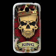 Coque Samsung Galaxy Grand Roi tête de mort