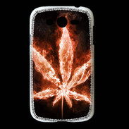 Coque Samsung Galaxy Grand Cannabis en feu
