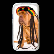 Coque Samsung Galaxy Grand Chien Rasta