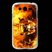 Coque Samsung Galaxy Grand Pompiers Soldat du feu 2