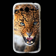 Coque Samsung Galaxy Grand Portrait d'un léopard