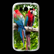 Coque Samsung Galaxy Grand Couple de macaw