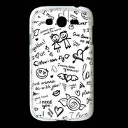 Coque Samsung Galaxy Grand Mélange de mots