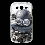 Coque Samsung Galaxy Grand Casque de moto vintage