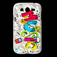 Coque Samsung Galaxy Grand Graffiti Musique