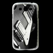 Coque Samsung Galaxy Grand Guitare en noir et blanc