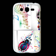 Coque Samsung Galaxy Grand Abstract musique