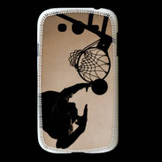 Coque Samsung Galaxy Grand Basket en noir et blanc