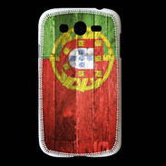 Coque Samsung Galaxy Grand Drapeau Portugal imitation bois