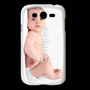 Coque Samsung Galaxy Grand Bébé allongé sur le dos