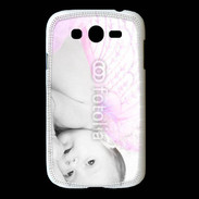 Coque Samsung Galaxy Grand Bébé ailes d'ange rose