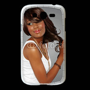 Coque Samsung Galaxy Grand Femme metisse noire