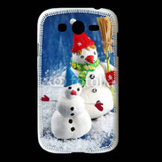Coque Samsung Galaxy Grand Bonhommes de neige