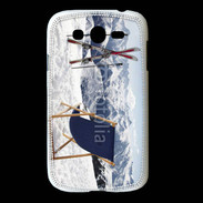 Coque Samsung Galaxy Grand transat et skis neige