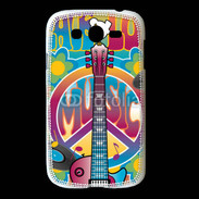 Coque Samsung Galaxy Grand Peace love music 3