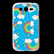 Coque Samsung Galaxy Grand Ciel Rainbow