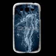 Coque Samsung Galaxy Grand Femme en fumée de cigarette